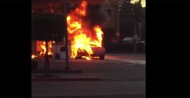 Μια Lamborghini Countach κάηκε ολοσχερώς στο Σαν Φρανσίσκο [Vid]