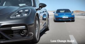 Porsche Panamera: Αλλάζει λωρίδα με ασφάλεια (vid)