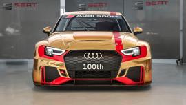 Η Audi παραδίδει το 100ο RS3 LMS σε χρυσό χρώμα