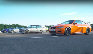 Τέσσερις γενιές BMW M3 σε κόντρα [Vid]