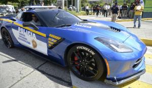 Η αστυνομία της Γουατεμάλα έκανε περιπολικό μια Corvette ενός εμπόρου ναρκωτικών