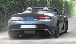 Aston Martin Vantage GT12 Roadster από πολύ κοντά! [Vid]