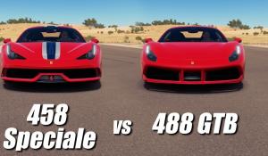 Πόσο πιο γρήγορη είναι η Ferrari 488 GTB από την 458 Speciale στην πίστα του Anglesey