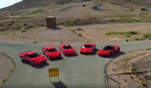 O Jay Leno και οι Ferrari 288 GTO, F40, F50, Enzo, LaFerrari [Vid]