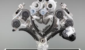 H Porsche παρουσίασε ένα νέο V8 biturbo κινητήρα