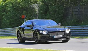 H νέα Bentley Continental GT στο Nurburgring.