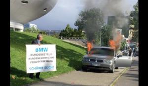 Ο Ιταλός επιχειρηματίας καίει για ακόμη μια φορά ένα μοντέλο της BMW