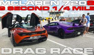 McLaren 720S vs Lamborghini Huracan Performante στο 400άρι [Vid]