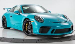 Porsche 911 GT3 σε Miami Blue χρώμα