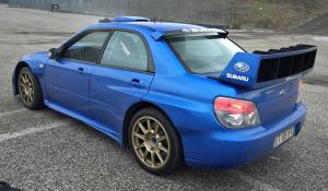 Subaru Impreza 2007 WRC replica καίει λάστιχο