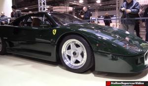 Ferrari F40 σε χρώμα British Racing Green [Vid]